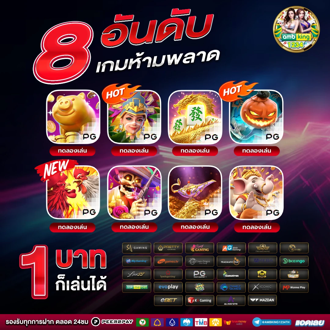 สล็อต ค่าย pragmatic play ขั้นต่ำ 1 บาท - แบนเนอร์โปรโมชั่น