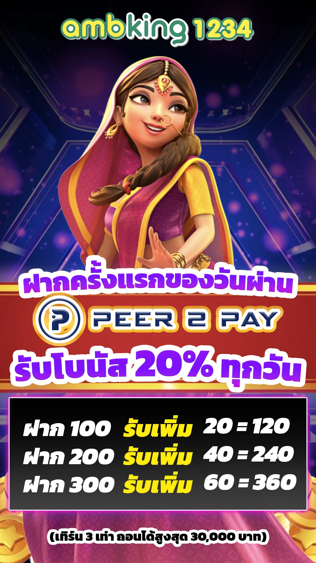 top 1 slot - แบนเนอร์โปรโมชั่น